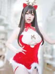 [Cosplay] 女主K 圣诞麋鹿