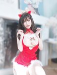 [Cosplay] 女主K 圣诞麋鹿