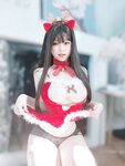 [Cosplay] 女主K 圣诞麋鹿