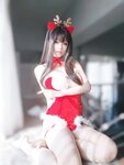 [Cosplay] 女主K 圣诞麋鹿