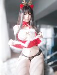 [Cosplay] 女主K 圣诞麋鹿