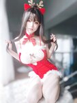 [Cosplay] 女主K 圣诞麋鹿