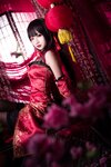 [Cosplay] Guichuyao 鬼畜瑶在不在 - Tokisaki Kurumi Cheongsam 时崎狂三 旗袍