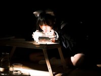[Cosplay] Xingyeqitu 星野柒兔 - 放学后抓鱼的女孩