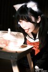 [Cosplay] Xingyeqitu 星野柒兔 - 放学后抓鱼的女孩