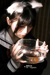 [Cosplay] Xingyeqitu 星野柒兔 - 放学后抓鱼的女孩