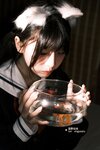 [Cosplay] Xingyeqitu 星野柒兔 - 放学后抓鱼的女孩