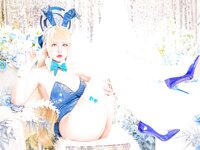 [Cosplay] KaYa 萱 - Asuma Toki Bunny girl