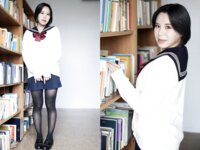 [Photobook] 藤子みお はじめては教室で 解禁お宝プレミアム [64pics]