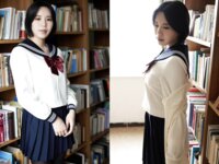 [Photobook] 藤子みお はじめては教室で 解禁お宝プレミアム [64pics]