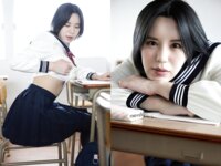 [Photobook] 藤子みお はじめては教室で 解禁お宝プレミアム [64pics]