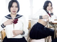 [Photobook] 藤子みお はじめては教室で 解禁お宝プレミアム [64pics]