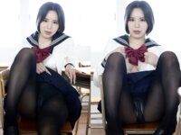 [Photobook] 藤子みお はじめては教室で 解禁お宝プレミアム [64pics]