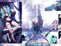 [Cosplay] 金鱼✨kinngyo (花音栗子) – 赛博朋克 边缘行者 Rebecca [67P-795MB]