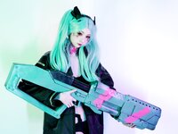 [Cosplay] 金鱼✨kinngyo (花音栗子) – 赛博朋克 边缘行者 Rebecca [67P-795MB]
