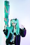 [Cosplay] 金鱼✨kinngyo (花音栗子) – 赛博朋克 边缘行者 Rebecca [67P-795MB]