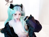 [Cosplay] 金鱼✨kinngyo (花音栗子) – 赛博朋克 边缘行者 Rebecca [67P-795MB]