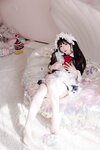 黏黏团子兔 (咬人小小兔) NO.028 咬一口兔娘 黑白女仆 [58P-438MB]