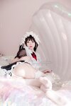 黏黏团子兔 (咬人小小兔) NO.028 咬一口兔娘 黑白女仆 [58P-438MB]