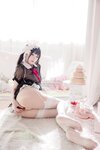 黏黏团子兔 (咬人小小兔) NO.028 咬一口兔娘 黑白女仆 [58P-438MB]