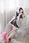 黏黏团子兔 (咬人小小兔) NO.028 咬一口兔娘 黑白女仆 [58P-438MB]