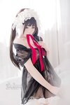 黏黏团子兔 (咬人小小兔) NO.028 咬一口兔娘 黑白女仆 [58P-438MB]