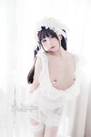 黏黏团子兔 (咬人小小兔) NO.028 咬一口兔娘 黑白女仆 [58P-438MB]