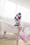 黏黏团子兔 (咬人小小兔) NO.028 咬一口兔娘 黑白女仆 [58P-438MB]