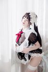 黏黏团子兔 (咬人小小兔) NO.028 咬一口兔娘 黑白女仆 [58P-438MB]