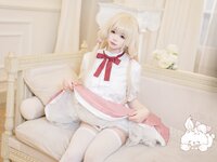 黏黏团子兔 (咬人小小兔) NO.039 四月T3特典『女仆小叽』[70P-583MB]