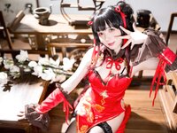 [Cosplay] 花铃 时崎狂三旗袍