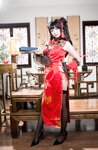 [Cosplay] 花铃 时崎狂三旗袍