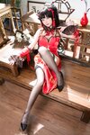 [Cosplay] 花铃 时崎狂三旗袍
