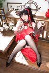 [Cosplay] 花铃 时崎狂三旗袍