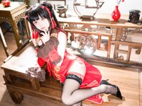 [Cosplay] 花铃 时崎狂三旗袍