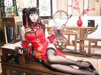 [Cosplay] 花铃 时崎狂三旗袍