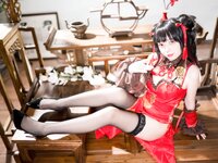 [Cosplay] 花铃 时崎狂三旗袍
