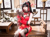 [Cosplay] 花铃 时崎狂三旗袍