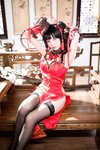 [Cosplay] 花铃 时崎狂三旗袍