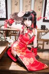 [Cosplay] 花铃 时崎狂三旗袍