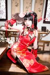 [Cosplay] 花铃 时崎狂三旗袍