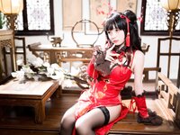 [Cosplay] 花铃 时崎狂三旗袍