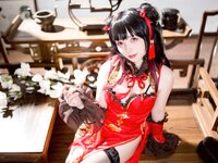 [Cosplay] 花铃 时崎狂三旗袍
