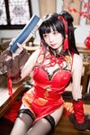 [Cosplay] 花铃 时崎狂三旗袍