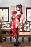 [Cosplay] 花铃 时崎狂三旗袍