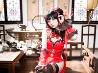 [Cosplay] 花铃 时崎狂三旗袍