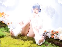 [Cosplay] 星之迟迟 2024年01月计划赠品 蕾姆 绵羊ver [38P-219MB]