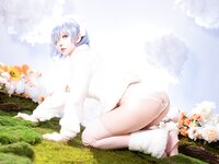 [Cosplay] 星之迟迟 2024年01月计划赠品 蕾姆 绵羊ver [38P-219MB]
