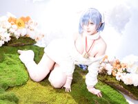 [Cosplay] 星之迟迟 2024年01月计划赠品 蕾姆 绵羊ver [38P-219MB]