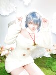 [Cosplay] 星之迟迟 2024年01月计划赠品 蕾姆 绵羊ver [38P-219MB]